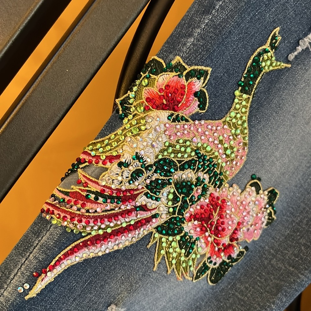 BOSTON PROPER Exotic Journey Jeans